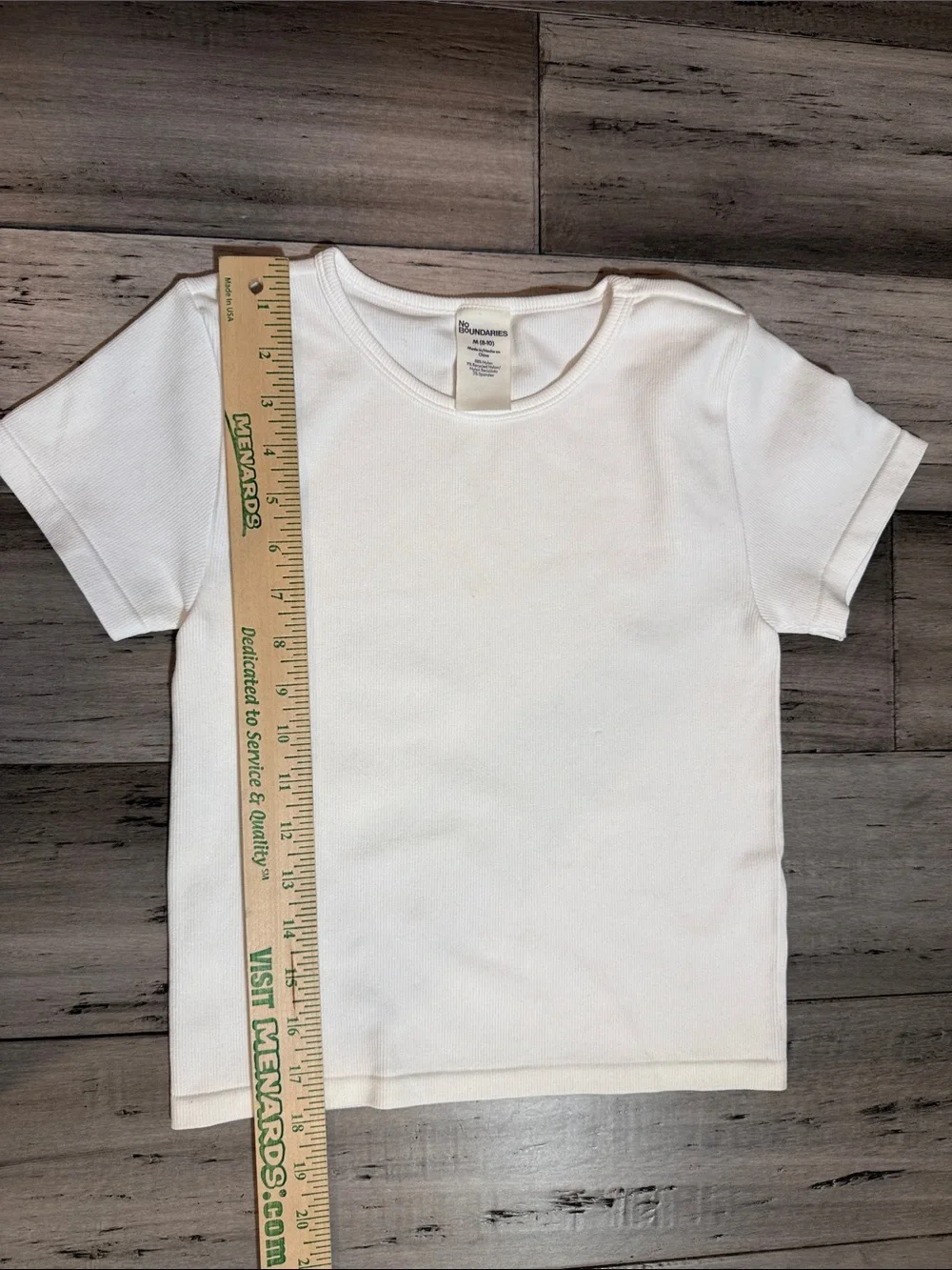 White Kids Short-Sleeve Tee - Classic Crewneck